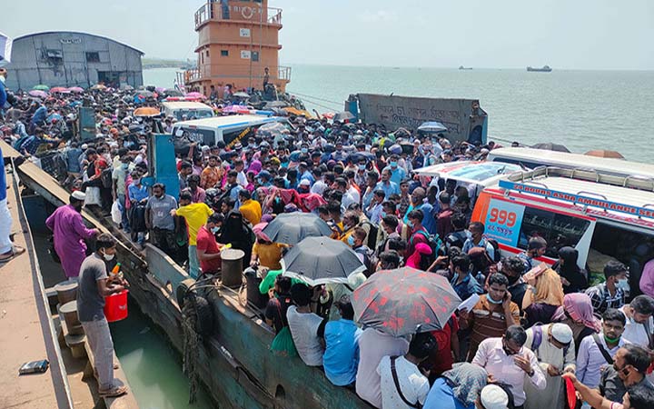 ঈদের ফিরতি যাত্রা বিলম্বিত করার সুপারিশ স্বাস্থ্য অধিদফতরের
