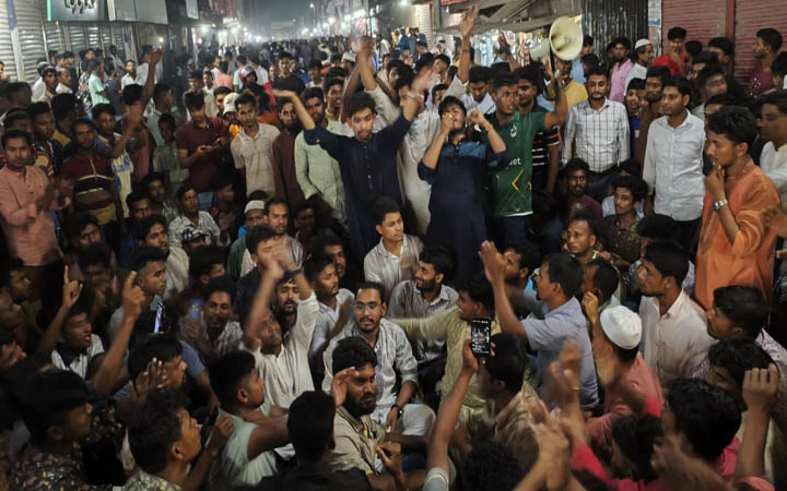 হান্নান মাসউদের ওপর হামলা, মাঝরাতে মুখোমুখি অবস্থানে দুপক্ষ