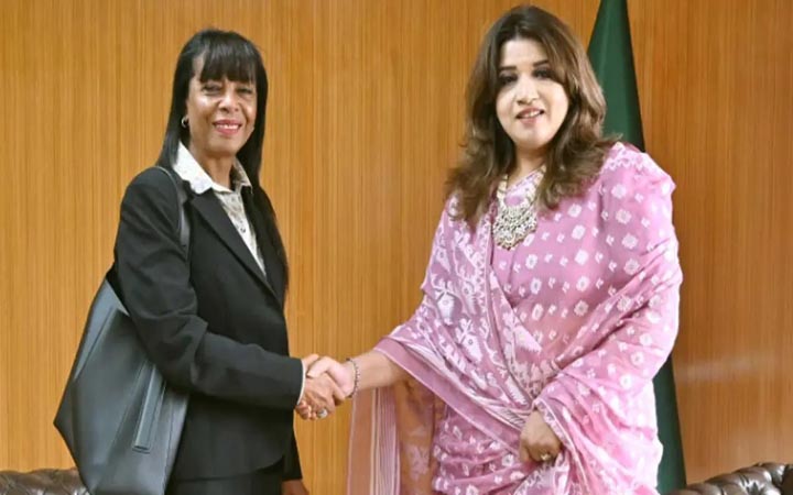 পররাষ্ট্র প্রতিমন্ত্রীর সঙ্গে জাতিসংঘের আবাসিক সমন্বয়কারীর সাক্ষাৎ