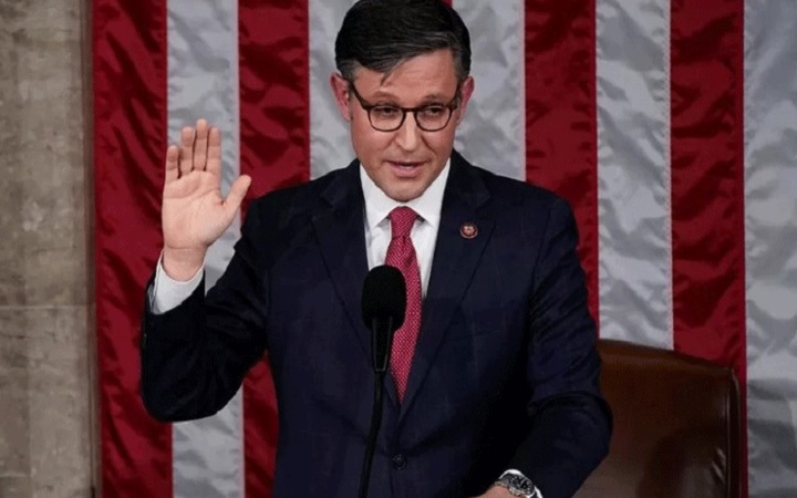 মার্কিন কংগ্রেসের নতুন স্পিকার জনসন