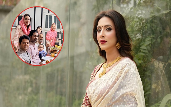 প্রিয়জনদের নিয়ে ইফতার করলেন মিম