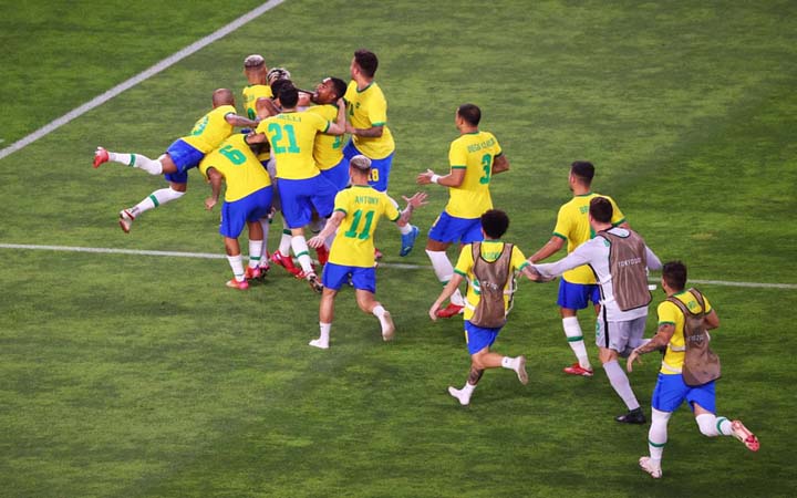 অলিম্পিকে মেক্সিকোকে হারিয়ে ফাইনালে ব্রাজিল