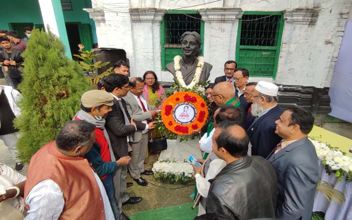 পাবনায় পালিত হলো সুচিত্রা সেনের নবম মৃত্যু দিবস