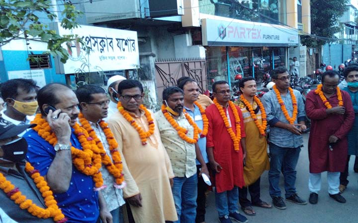 প্রেসক্লাব যশোরের দ্বি-বার্ষিক নির্বাচনে সভাপতি টুকুন, সম্পাদক তৌহিদুর রহমান