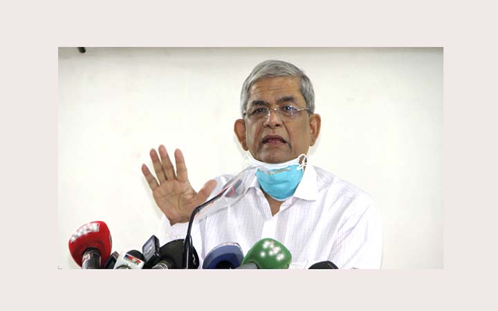 নিউমার্কেটে সংঘর্ষের ঘটনায় পুলিশের ভূমিকা নিয়ে প্রশ্ন ফখরুলের