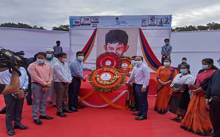 ময়মনসিংহে শেখ রাসেলের ৫৮তম জন্মদিন পালন