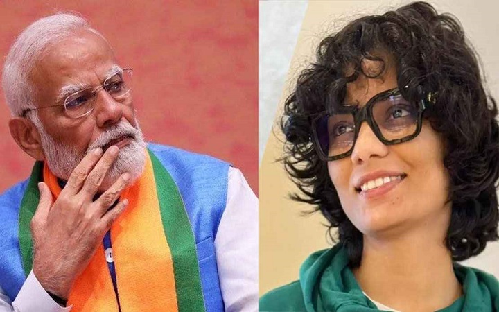 মোদিকে খোঁচা দিয়ে মামলা খেলেন গায়িকা
