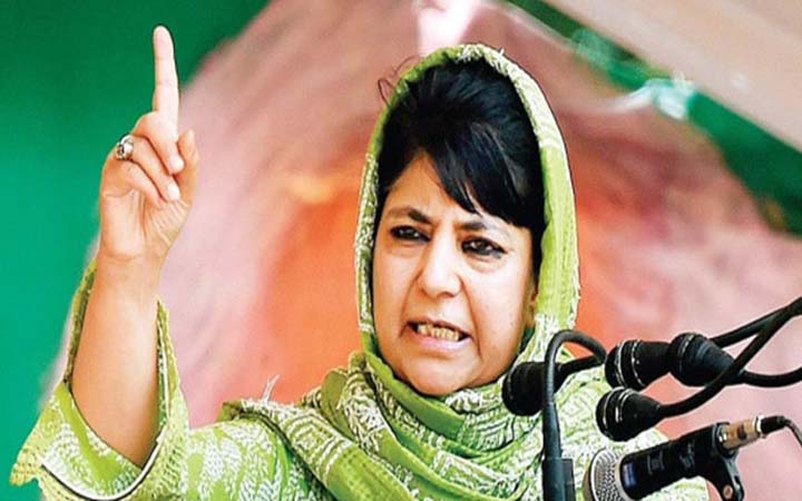 জম্মু কাশ্মিরের লড়াই চলবে:মেহবুবা মুফতি