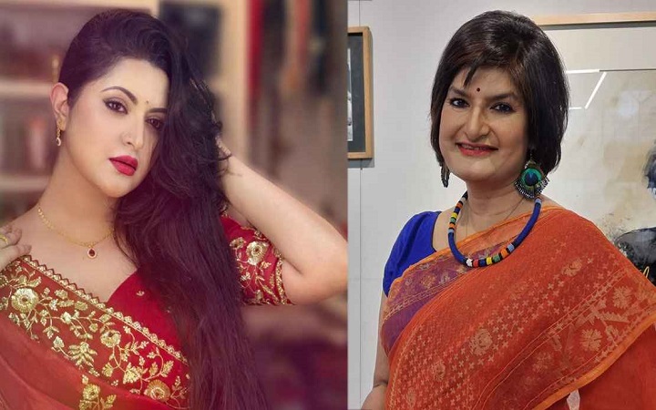 পরীমণির পাশে দাঁড়ালেন মুন্নী সাহা