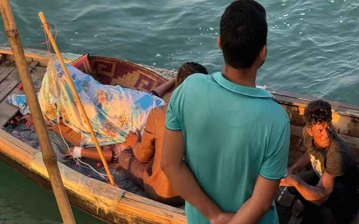 মিয়ানমার থেকে গুলিবিদ্ধ নারীসহ ৫ রোহিঙ্গার অনুপ্রবেশ