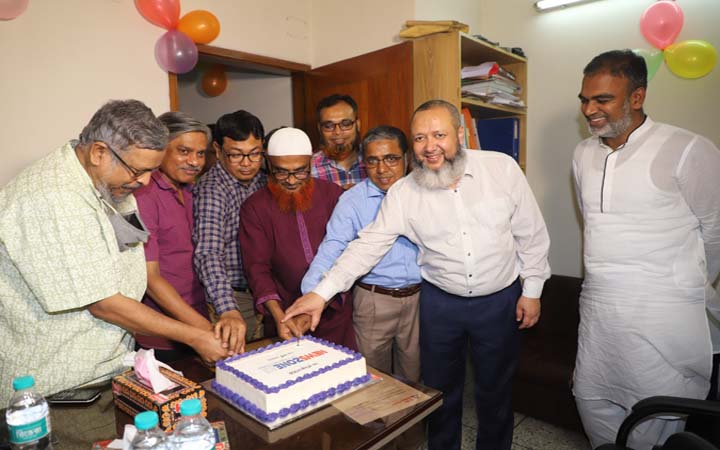 নিউজজোনবিডি ডটকম এর তৃতীয় প্রতিষ্ঠাবার্ষিকী উদযাপন
