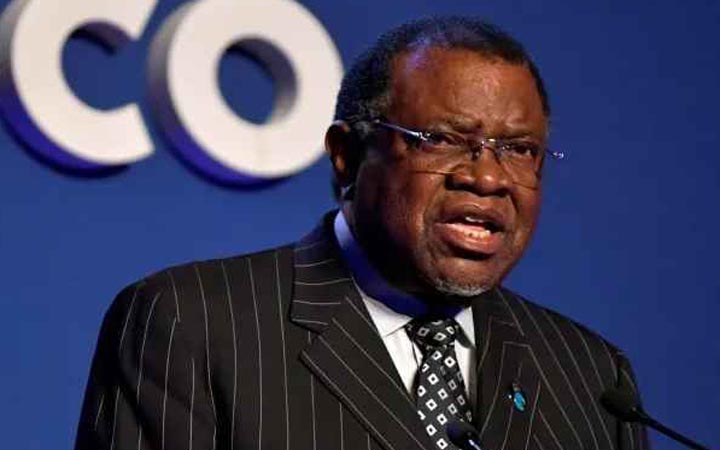 ক্যানসারে আক্রান্ত হয়ে মারা গেছেন নামিবিয়ার প্রেসিডেন্ট