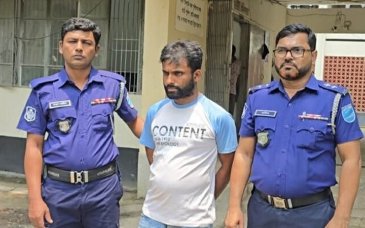 পায়ুপথে বাতাস ঢুকিয়ে শিশু হত্যা, আসামি গ্রেফতার