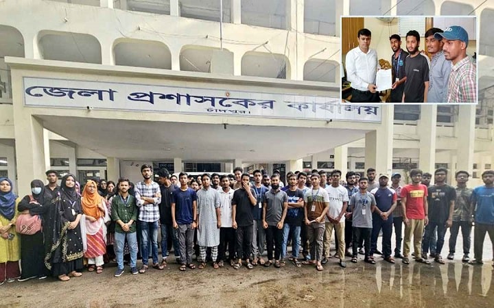 চাঁবিপ্রবি ভিসির পদত্যাগের দাবিতে রাষ্ট্রপতি বরাবর স্মারকলিপি