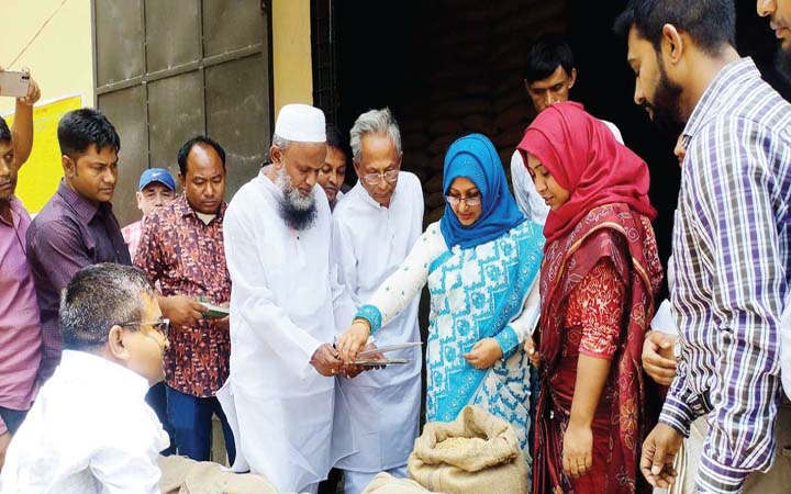 নেত্রকোনায় অভ্যন্তরীণ ধান-চাল সংগ্রহ অভিযান শুরু