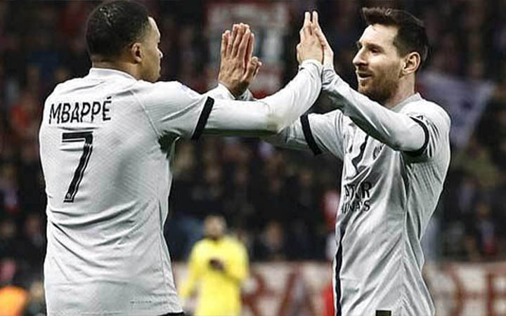 পিএসজির জয়; এমবাপ্পের জোড়া গোল