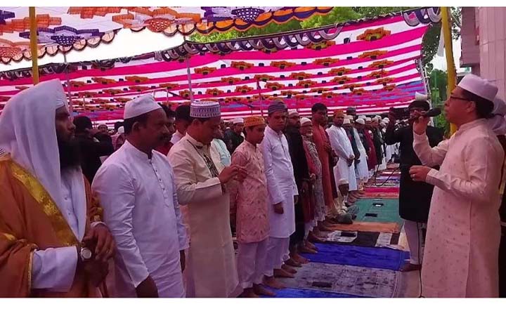 মেহেরপুরে ঈদ জামাত অনুষ্ঠিত
