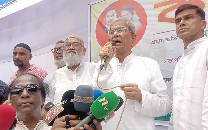 আ. লীগের সহিংসতার পরিকল্পনা প্রতিহত করতে হবে : মির্জা ফখরুল