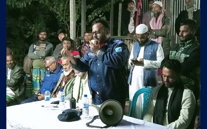 অপরাধ প্রতিরোধে দিঘীরপাড়ে আইনশৃঙ্খলা সভা