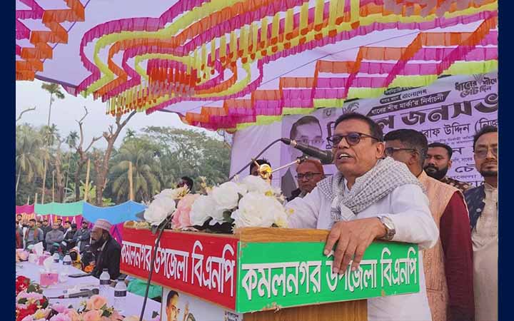 রামগতি-কমলনগর হবে রাজনৈতিক প্রতিহিংসামুক্ত: বিএনপি প্রার্থী নিজান