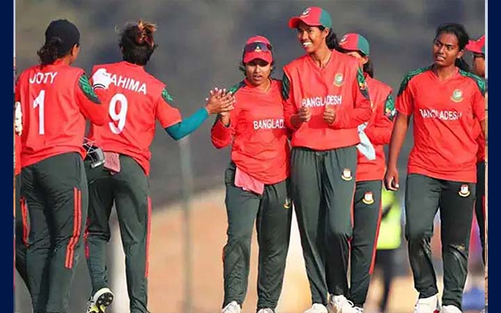 রেকর্ড ব্যবধানে স্কটল্যান্ডকে উড়িয়ে দিল বাংলাদেশের মেয়েরা