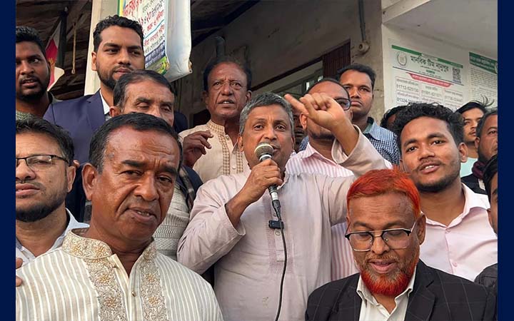 বিএনপি প্রার্থী সরওয়ার আলমগীরের বিরামহীন প্রচারণা