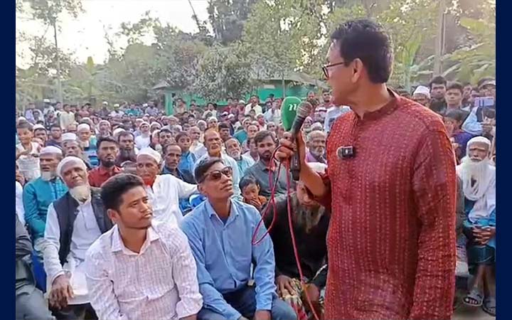 ভোটারদের ঐক্যবদ্ধ থাকার আহ্বান এহছানুল হক মিলনের