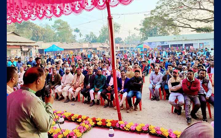 উন্নয়নের স্বার্থে ধানের শীষে ভোট চাইলেন মোতাহার