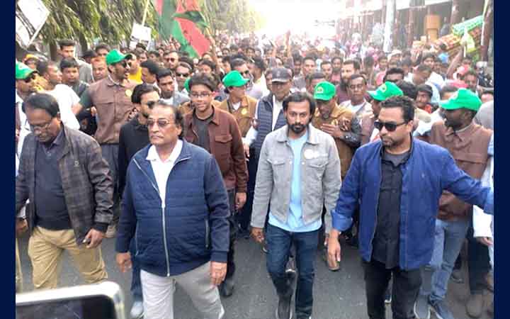 ধানের শীষ প্রতীকে ভোট দিতে মানুষ উন্মুখ হয়ে আছেন: আলী নেওয়াজ