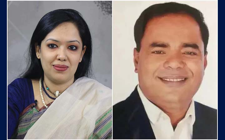 রুমিন ফারহানাকে অভিনন্দন জানালেন পরাজিত প্রার্থী তরুন দে