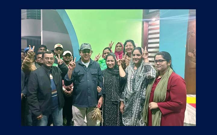 খাগড়াছড়িতে বিএনপি প্রার্থীর জয়ে আনন্দ-উচ্ছ্বাস