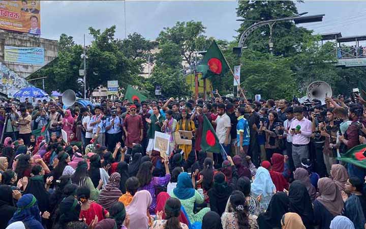 বৈষম্যবিরোধী ছাত্র আন্দোলনের ১৫৮ সদস্যের নতুন কমিটি ঘোষণা