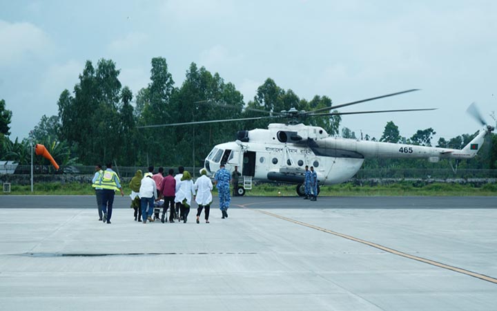 সৈয়দপুর বিমানবন্দরে ‘এয়ারপোর্ট ইমার্জেন্সি এক্সারসাইজ’ অনুষ্ঠিত
