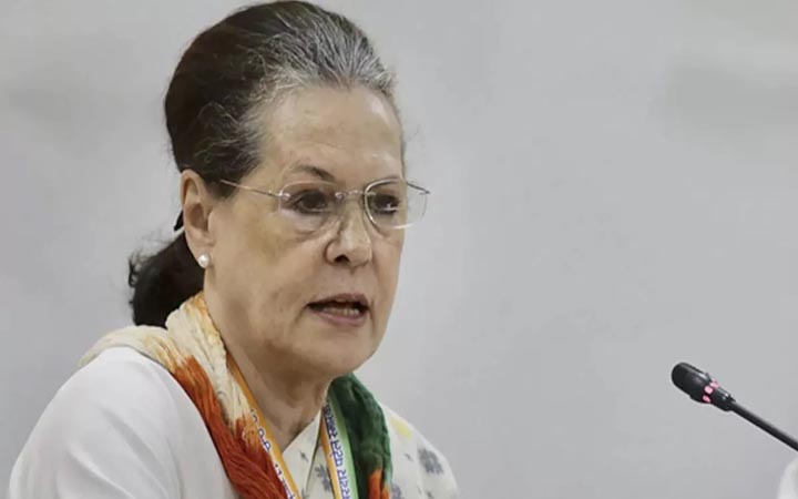 রাজ্যসভার প্রার্থী হলেন সোনিয়া গান্ধি