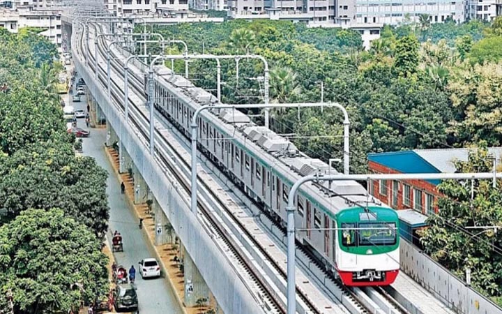 শনিবার থেকে মেট্রোরেল চলবে ৮ মিনিট পরপর