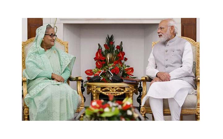 বাংলাদেশ-ভারতের মধ্যে ৭ সমঝোতা স্মারক সই