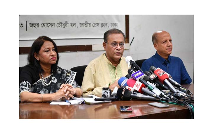 বাংলাদেশে গণমাধ্যমের স্বাধীনতা উন্নয়নশীল দেশের ক্ষেত্রে উদাহরণ : তথ্যমন্ত্রী