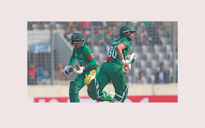 ভারতকে চ্যালেঞ্জিং টার্গেট দিলো বাংলাদেশ