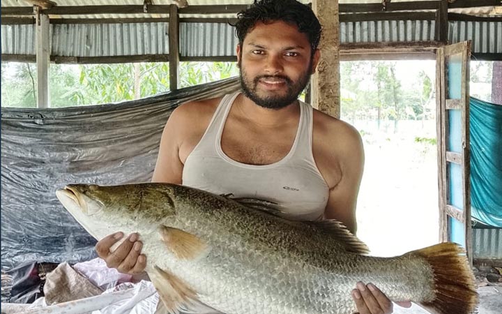 পুকুরে মিলল ১০ কেজির কোরাল, ৭ হাজারে বিক্রি