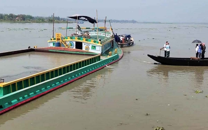 নড়াইলে অবৈধভাবে বালু উত্তোলন, ২ লাখ টাকা জরিমানা