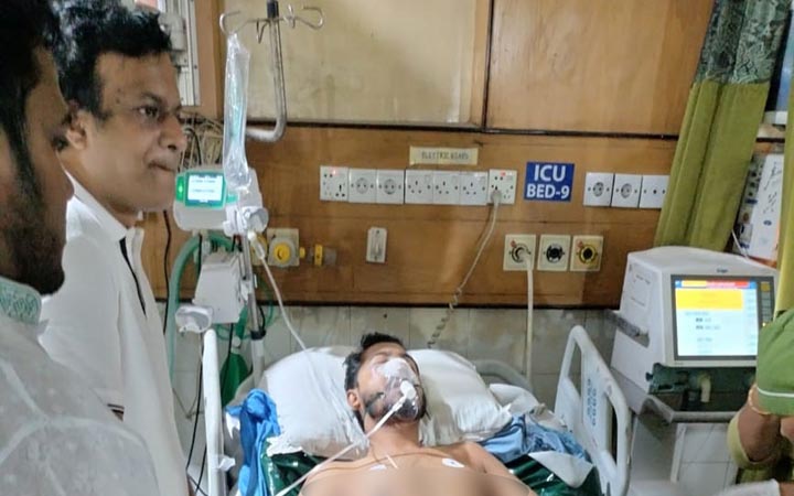আহত নুরুল হক নুর আইসিইউতে