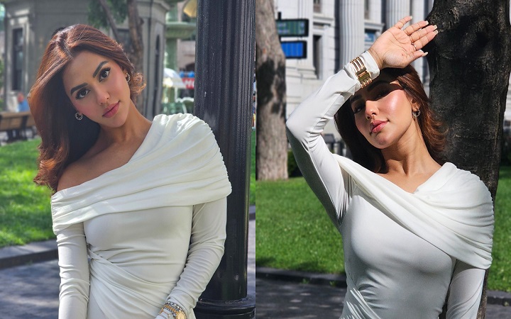 একগুচ্ছ ছবিতে নজর কাড়লেন নুসরাত ফারিয়া