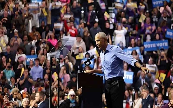 আমেরিকা এখন অন্ধকারে: বারাক ওবামা