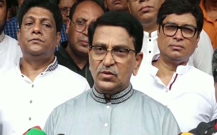 বিএনপির মুখে আন্দোলন কিন্তু তারা নির্ভরশীল ষড়যন্ত্রে : হানিফ