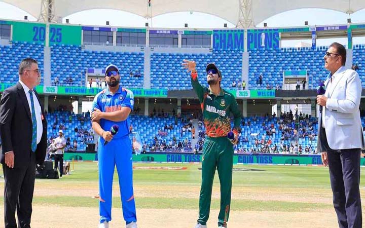 টস জিতে ব্যাটিংয়ে বাংলাদেশ