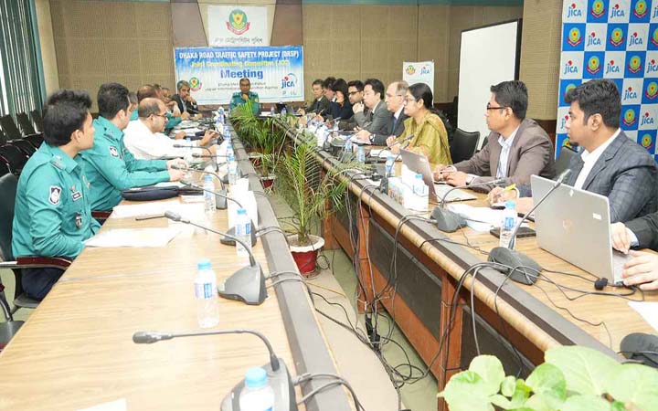 ঢাকা রোড ট্রাফিক সেফটি প্রকল্পের ৫ম সমন্বয় সভা অনুষ্ঠিত
