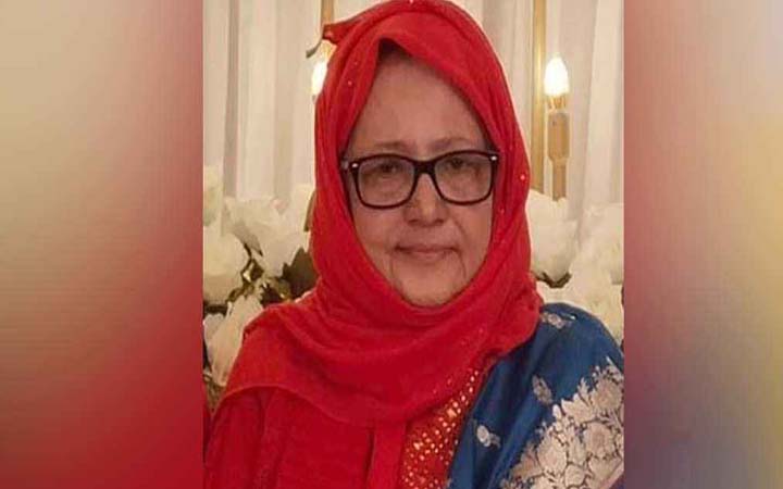 বিএনপি চেয়ারপারসনের উপদেষ্টা শাহিদা রফিক মারা গেছেন