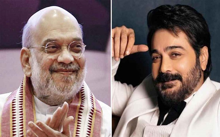 প্রসেনজিতের বাড়িতে স্বরাষ্ট্রমন্ত্রী