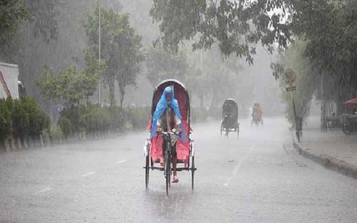 সন্ধ্যার পর যেসব অঞ্চলে হতে পারে বৃষ্টি