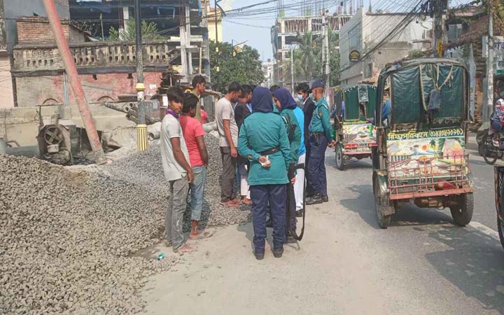 বায়ুদূষণ নিয়ন্ত্রণ আইনে রাজশাহীতে প্রথম জরিমানা